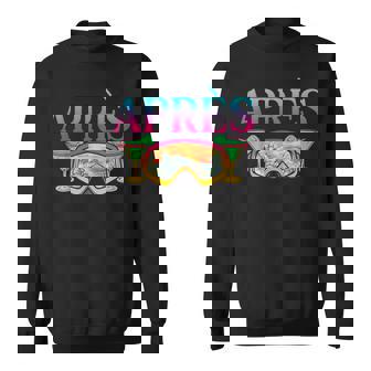 Ski 90S 80S Skiing Outfit Après Retro Skiing Sweatshirt | Mazezy