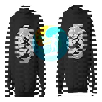 Skimboard Skimboarding Wave Surfing Skimboarder Vintage Sweatshirt Unisex | Mazezy