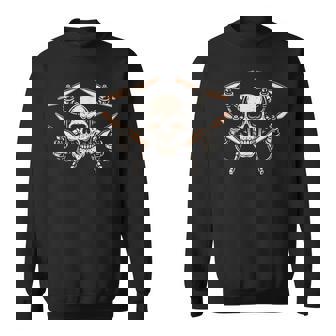 Skull Drone Pilot FPV Racing Quadcopter Tank Top Sweatshirt Unisex | Mazezy