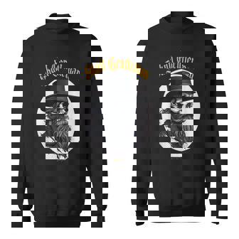 Skull Gentleman Tête De Mort Crâne Barbe Barbu Mari Cadeau Sweater e - Cadeauxyz