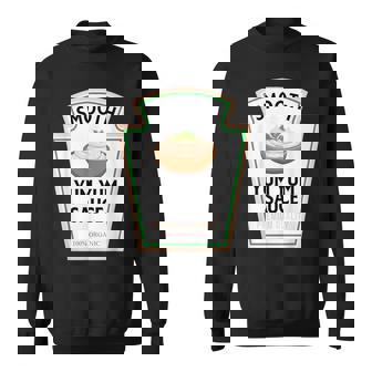 Smooth Yum Yum Sauce Condiment Costume Party Matching Sweatshirt - Thegiftio