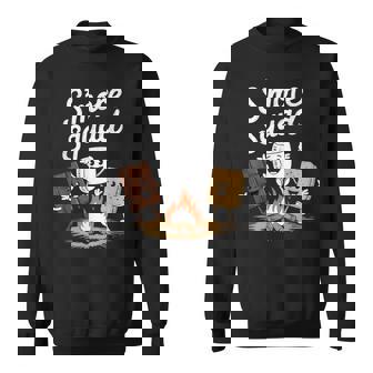 S'more Squad Camping Smores Kawaii S'mores Sweatshirt - Seseable