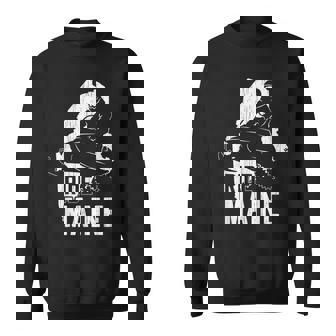 Snowmobile Ride Maine Shirt Vintage Snowmobiling Motor Sled Sweatshirt Unisex | Mazezy