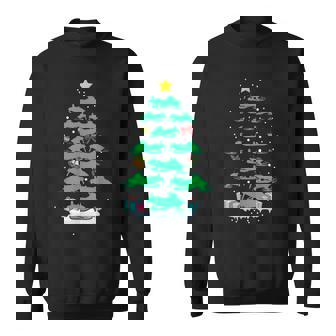 Snowmobile Sled Christmas Tree Xmas For Snowmobile Riding Sweatshirt Unisex | Mazezy