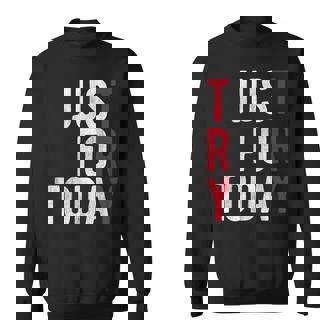 Sobriety Sober Aa Recovery Clean Living Sweatshirt | Mazezy