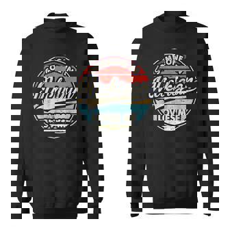 Someone In Michigan Loves Me Us State Cool Retro Sweatshirt - Thegiftio