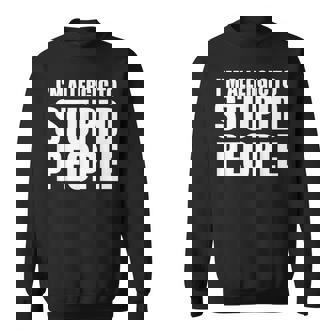 Soy Alérgico A La Gente Estúpida Camisa de entrenamiento - Regaloses