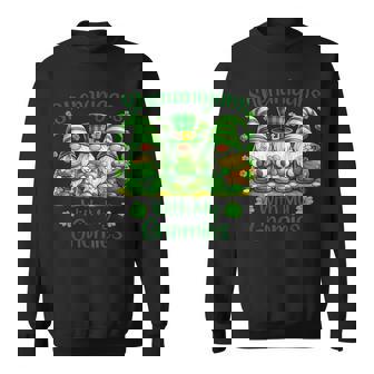 St Patrick's Day Shenanigans With My Gnomies Sweatshirt - Thegiftio
