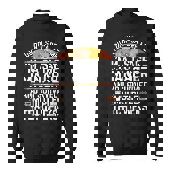 Stage Manager Tech Weeks Theatre Manager Sweatshirt Unisex | Mazezy