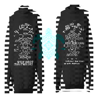 Stay The Gulf Of Mexico Turtle Estd 1550 Be Salty And Resist Sweatshirt | Seseable CA