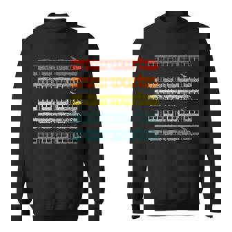 Straßenbahnfahrertrassenbahnen Retrointagetraßenbahn Sweatshirt - Seseable