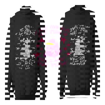 Stuffed Animal I Don't Know What That Thing Is Sweatshirt - Monsterry