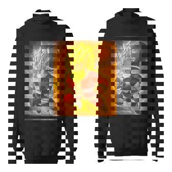 Super Powered Santa Anime Meme Sweatshirt | Seseable CA