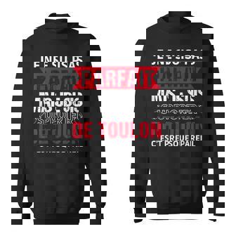 Supporter De Toulon Humour Rugby Cadeauupporter Toulonnais Sweater e - Cadeauxyz