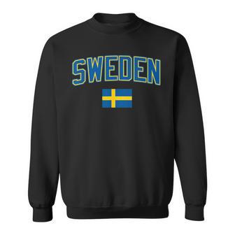 Sweden Flag Sverige Vintage Sweden Malmö Swedish Sweatshirt - Thegiftio UK
