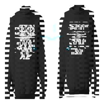 Swim Senior Dad 2026 Proud Swimming Senior Father 2026 Sweatshirt | Seseable FR