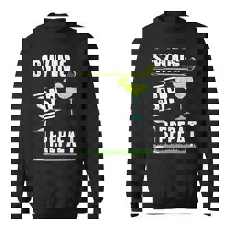 Swing Sip Repeat Golf Margarita Lover Golfer Tank Top Sweatshirt Unisex | Mazezy