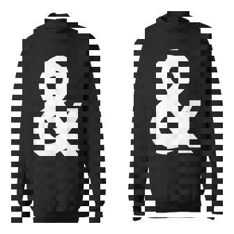 Symbole De Ponctuation Et De L'esperluette Sweater e - Cadeauxyz