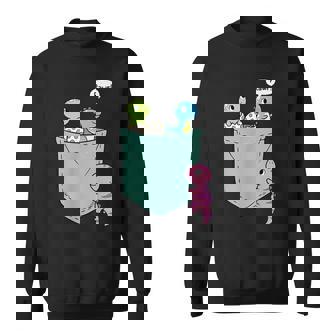 T-Rex De Poche Dinosaure Mignon Pour Enfants Sweater e - Cadeauxyz