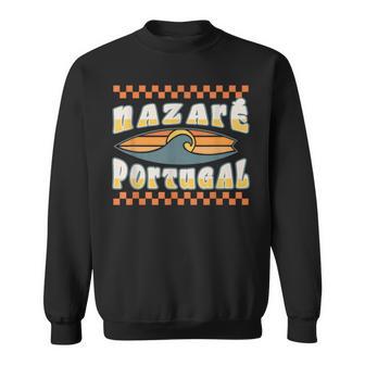 Tabla Deurfintage Nazaré Portugal Estilo Retro Y Maravilloso Camisa de entrenamiento - Regaloses