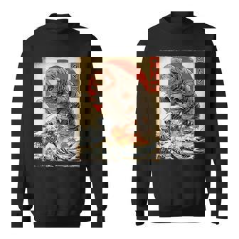 Tardigrade Water Bear Microbiology Kaiju Monster Japanese Sweatshirt | Seseable FR