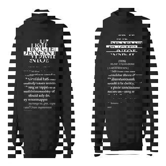 Tds Political Definition Trump Derangement Syndrome Sweatshirt - Monsterry