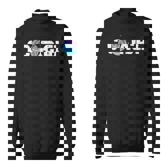 Team Coach Coach Volleyball Player Sweatshirt Unisex | Mazezy