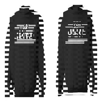 Team Juliette Nom De Famille Sweater e - Cadeauxyz