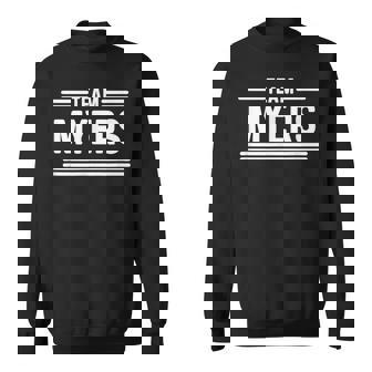 Team Myers Nom De Famille Sweater e - Cadeauxyz