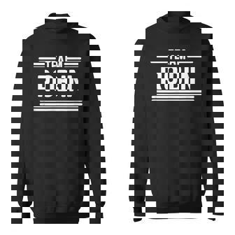 Team Robin Nom De Famille Sweater e - Cadeauxyz