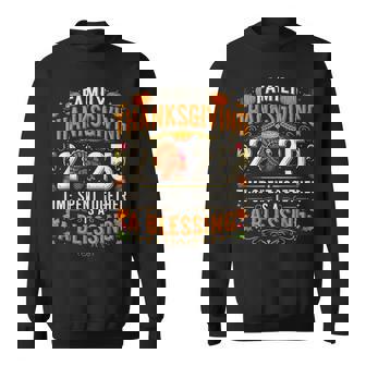 Thanksgiving 2025 Matching Family Turkey Pumpkin Pilgrim Sweatshirt | Mazezy