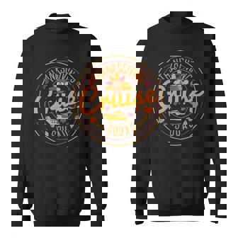 Thanksgiving Cruise Squad Turkey Pumpkin Leaves Thankful Sweatshirt | Mazezy