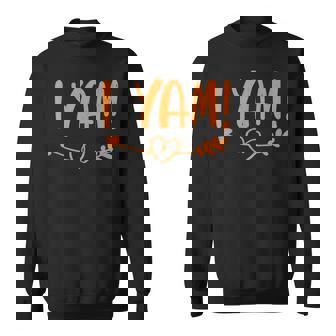 Thanksgiving She's My Sweet Potato I Yam Set Sweatshirt | Mazezy