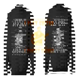 That's What I Do I Play Guitar I Take Naps Music Sweatshirt | Mazezy