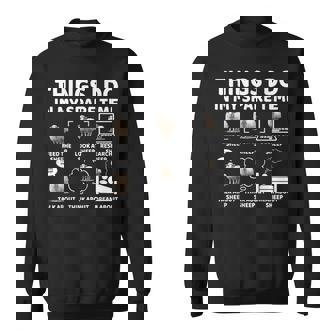 Things I Do In My Spare Time Sheep Lover Farmer Sweatshirt - Monsterry