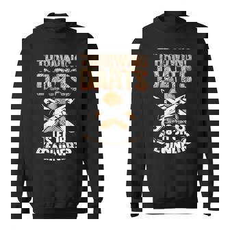 Throwing Darts Beginners Knives Throwing Knife Thrower Sweatshirt Unisex | Mazezy