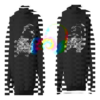 Tie Dye Gaming Headset Controller Video Games Gamer Sweatshirt | Seseable UK