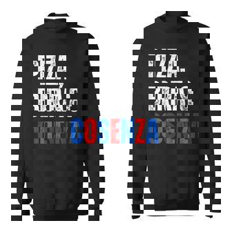 Tifoso Cosenza Pizza Birra Uomoemplice Felpa - Novitaregali