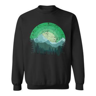Timeless Mountain Nature Trees And Forest Sweatshirt - Thegiftio UK