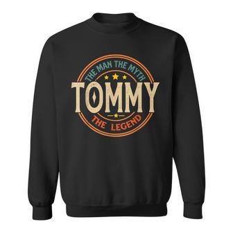 Tommy El Hombre El Mito La Leyendaintage Personalizado Camisa de entrenamiento - Regaloses