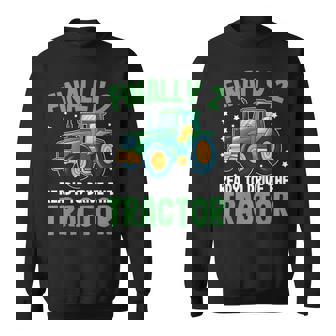 Tractor 2Nd Birthday – Ready To Drive The Tractor Sweatshirt | Seseable UK