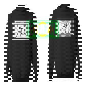 Traditional Brazilian GreenYellow Country Flag Brazil Fan Tank Top Sweatshirt Unisex | Mazezy