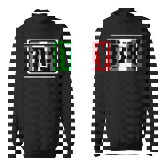 Traditional Italy RedGreen Country Flag Italian Fan Sweatshirt Unisex | Mazezy