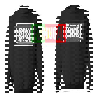 Traditional Portugal RedGreen Country Flag Portuguese Fan Tank Top Sweatshirt Unisex | Mazezy