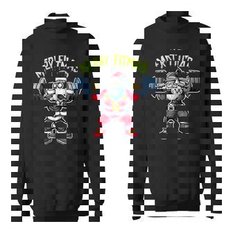 Traje De Pareja Nikolaus Xmasanta Merry Fitmas Gym Fitness Camisa de entrenamiento - Regaloses