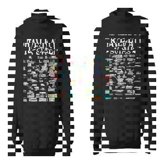 Traveled All 50 States Achievement Fifty Club Sweatshirt - Monsterry