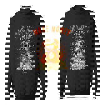 Trendy Olive Army Solar Orange Color Match Sweatshirt | Mazezy