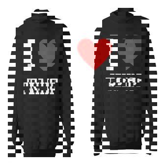 Trip Hop Lover 90's Love Heart Cool Vintage Retro Tank Top Sweatshirt Unisex | Mazezy