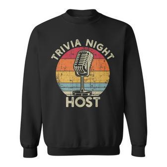 Trivia Night Host Game Night Trivia Sweatshirt - Thegiftio UK