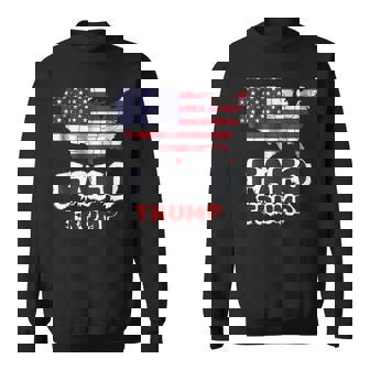 Trump Fafo F Around Find Out Us Flag Vintage Sweatshirt - Monsterry